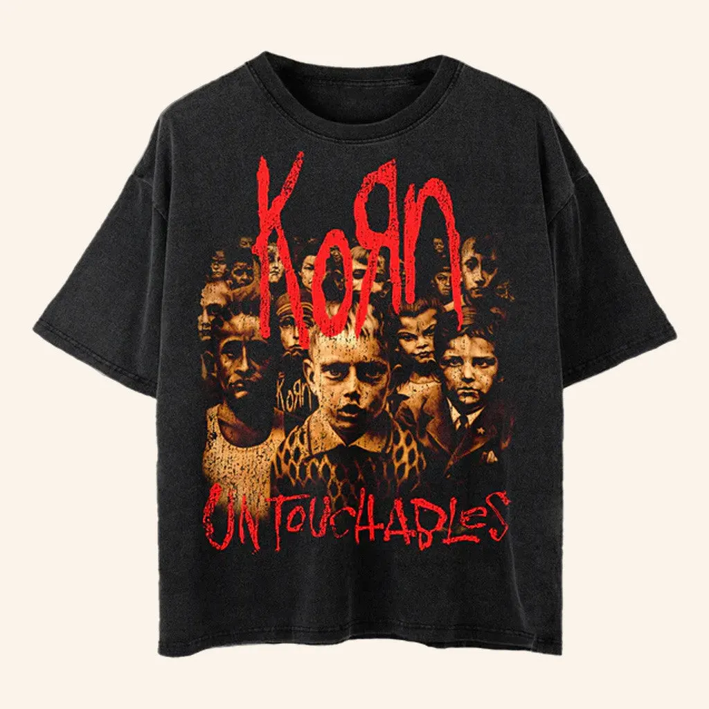 Korn Merch Untouchables Cover TShirt Gifts For Music Fans