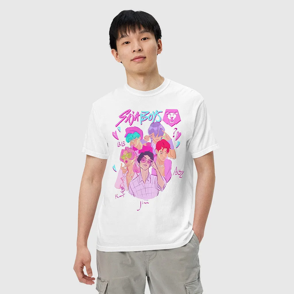 Kpop Demon Hunters Merch KPop Demon Hunters Saja Boys TShirt Gifts For Son