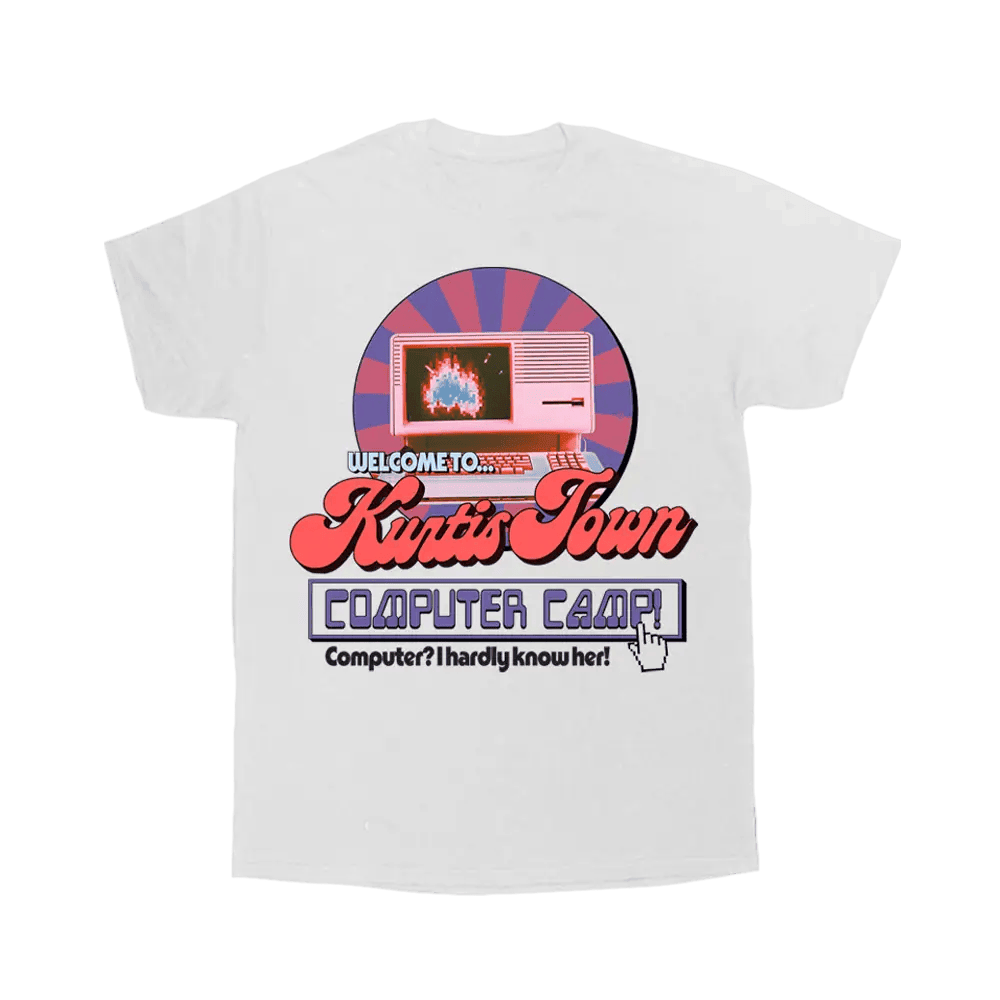 Kurtis Conner Merch Kurtistown Computer Camp White TShirt Gifts For Fans Gift Idea for Her