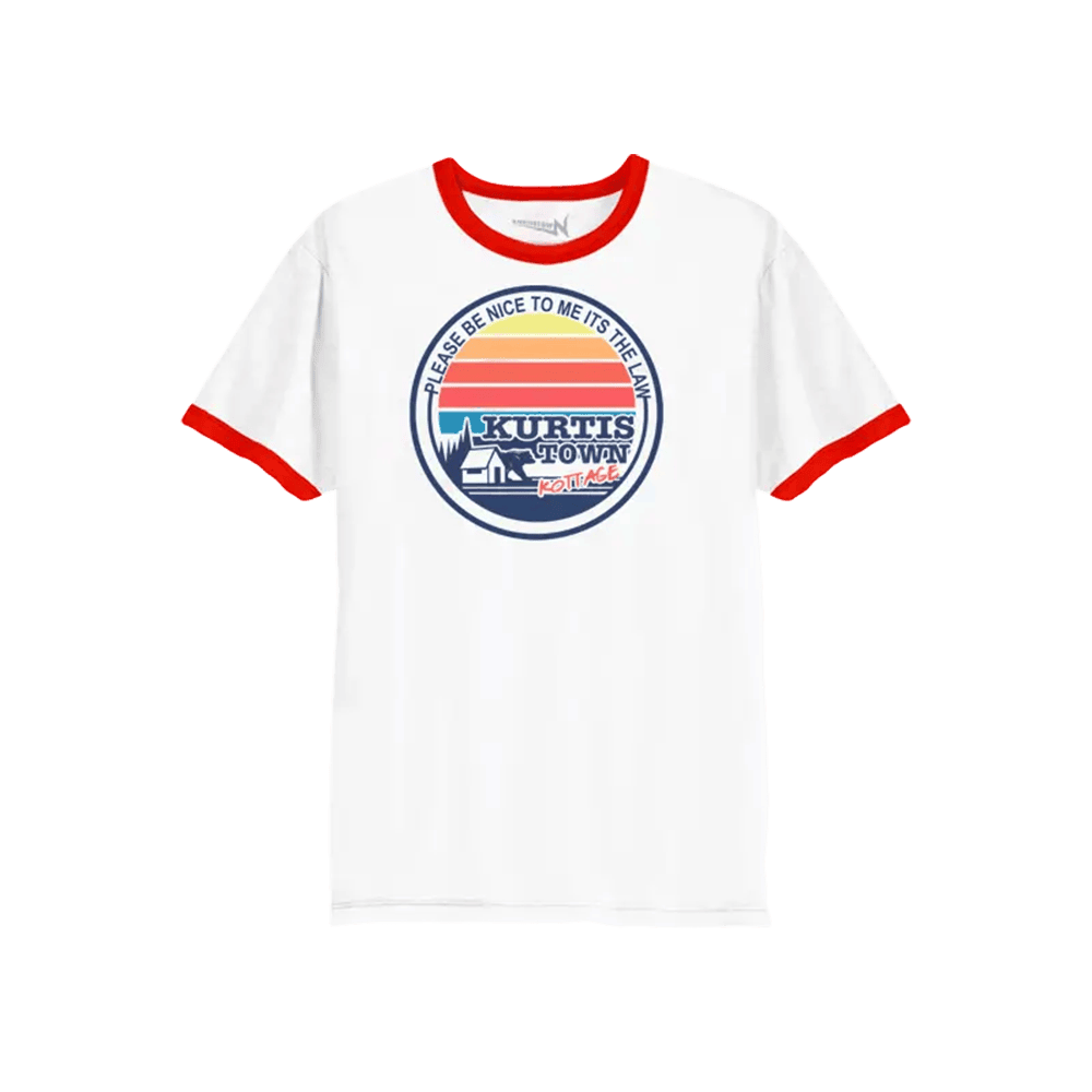 Kurtis Conner Merch Kurtistown Kottage Red White Ringer TShirt Gifts For Fans