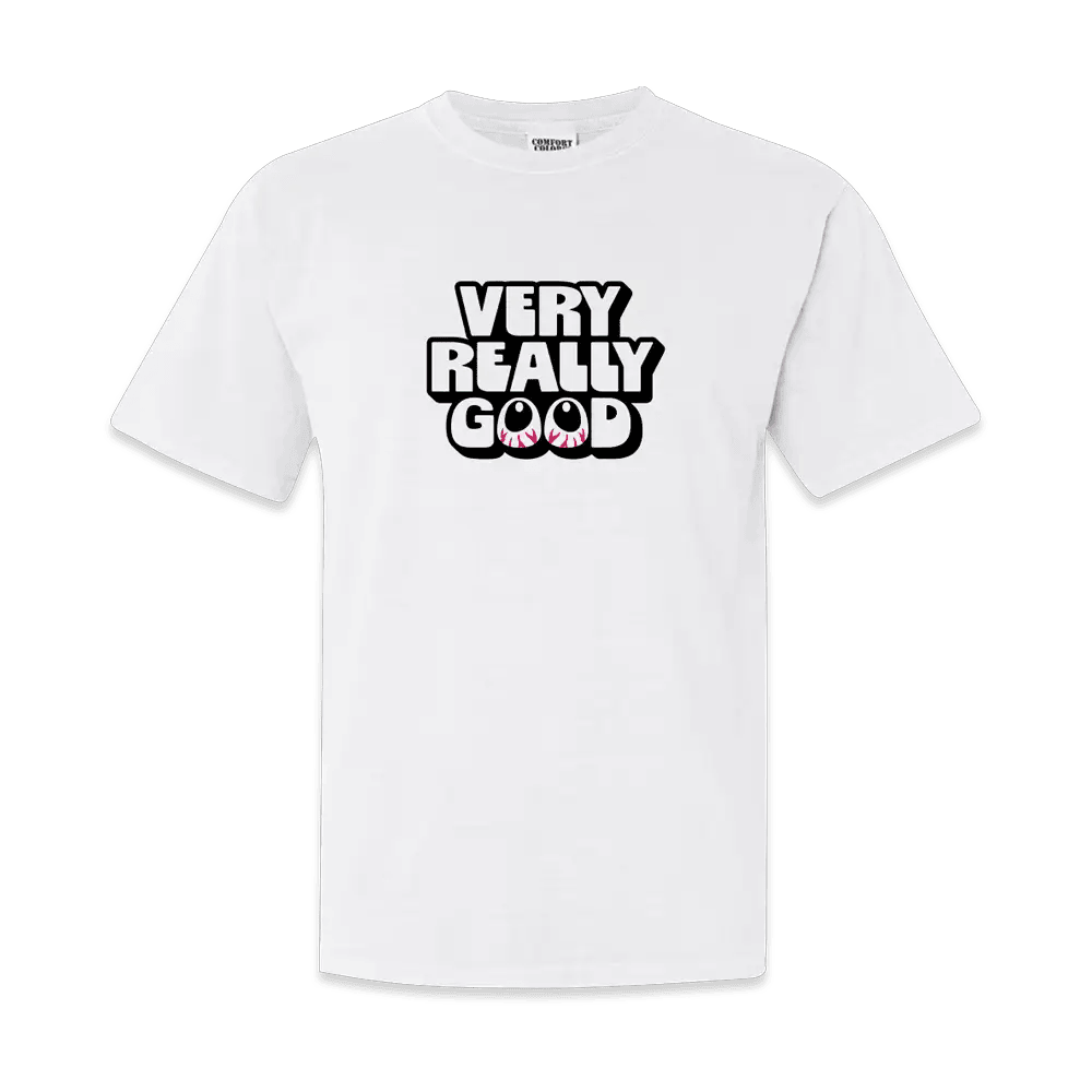 Kurtis Conner Merch Very Really Good Eyes White TShirt Gifts For Fans Gift Idea for Boyfriend