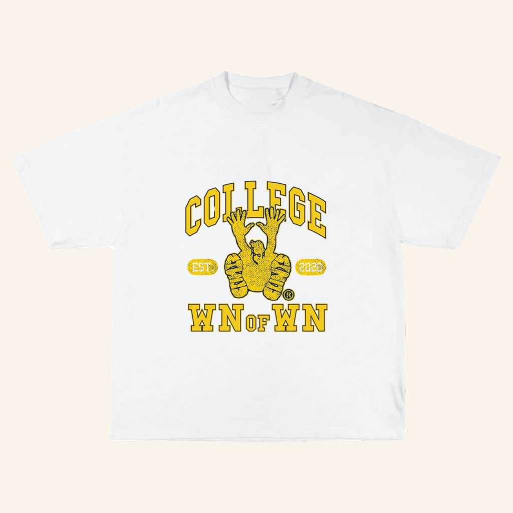 Kwn Merch 2026 Collage WN Of WN TShirt White Gift Ideas For Music Lovers