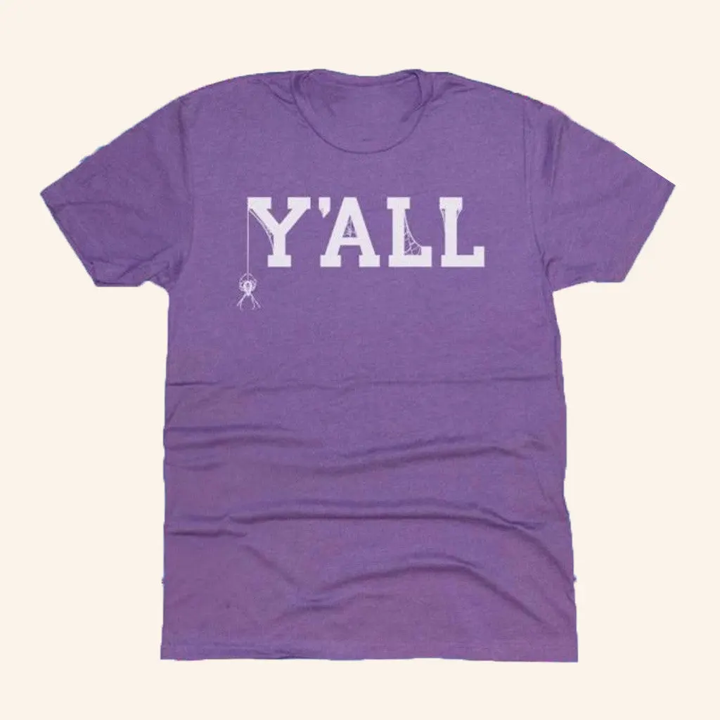 Kyforky Merch Spider Web Yall TShirt Best Birthday Gift For Dudes