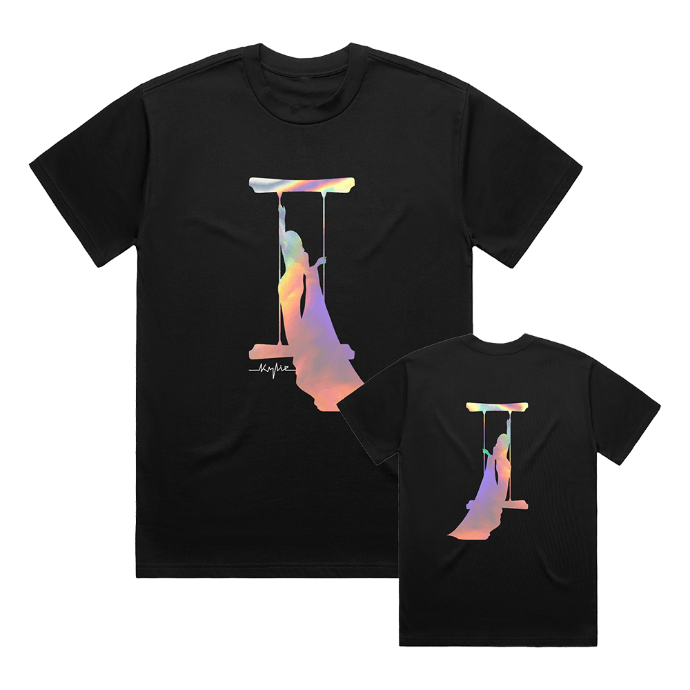 Kylie Minogue Merch Kylie Minogue Tension II Foil TShirt Music Fans Gifts