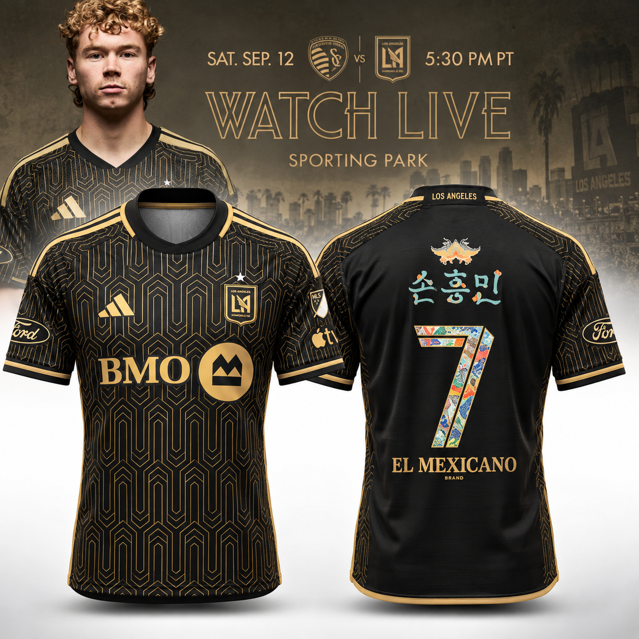LAFC x LINE FRIENDS Korean Heritage Night 2026 September 12 Los Angeles Football Club Jersey 2 - Unicasport LAFC x LINE FRIENDS Korean Heritage Night 2026 September 12 Los Angeles Football Club Jersey