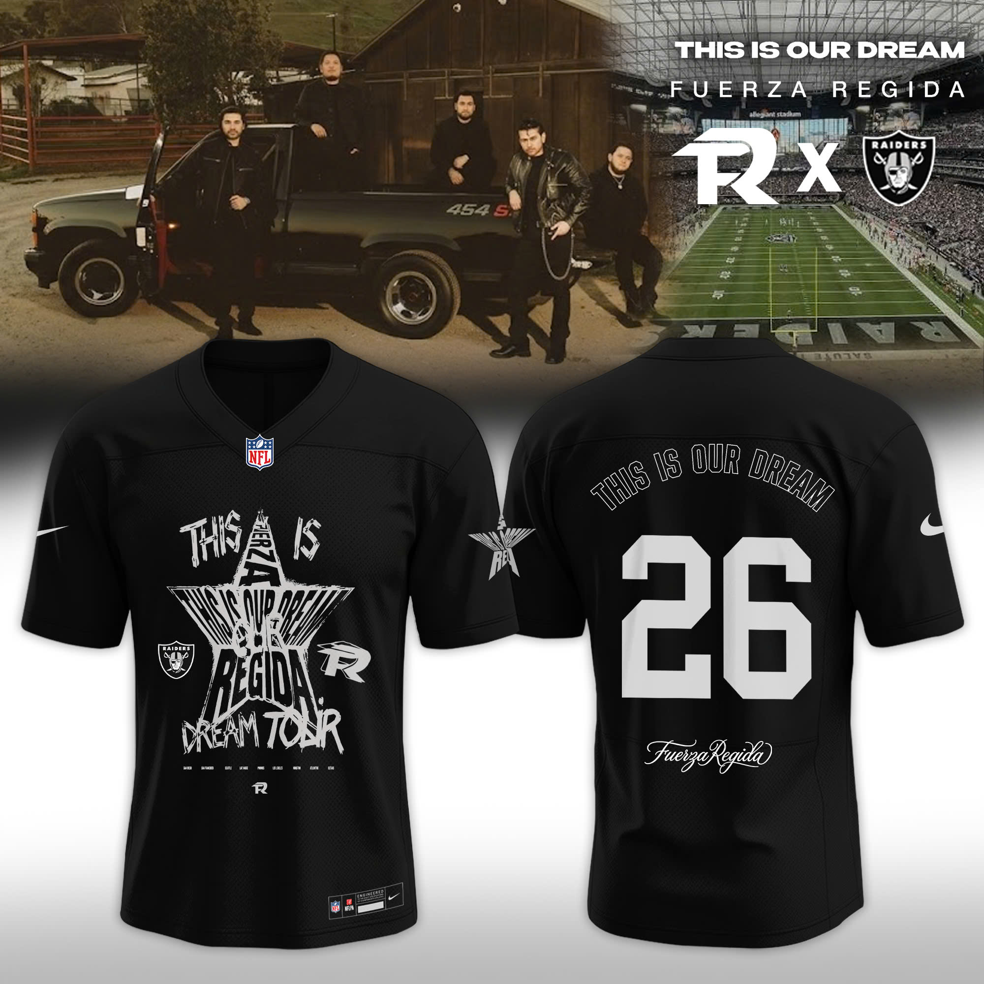 LV x This Is Our Dream Limited Edition Baseball Jersey Collection