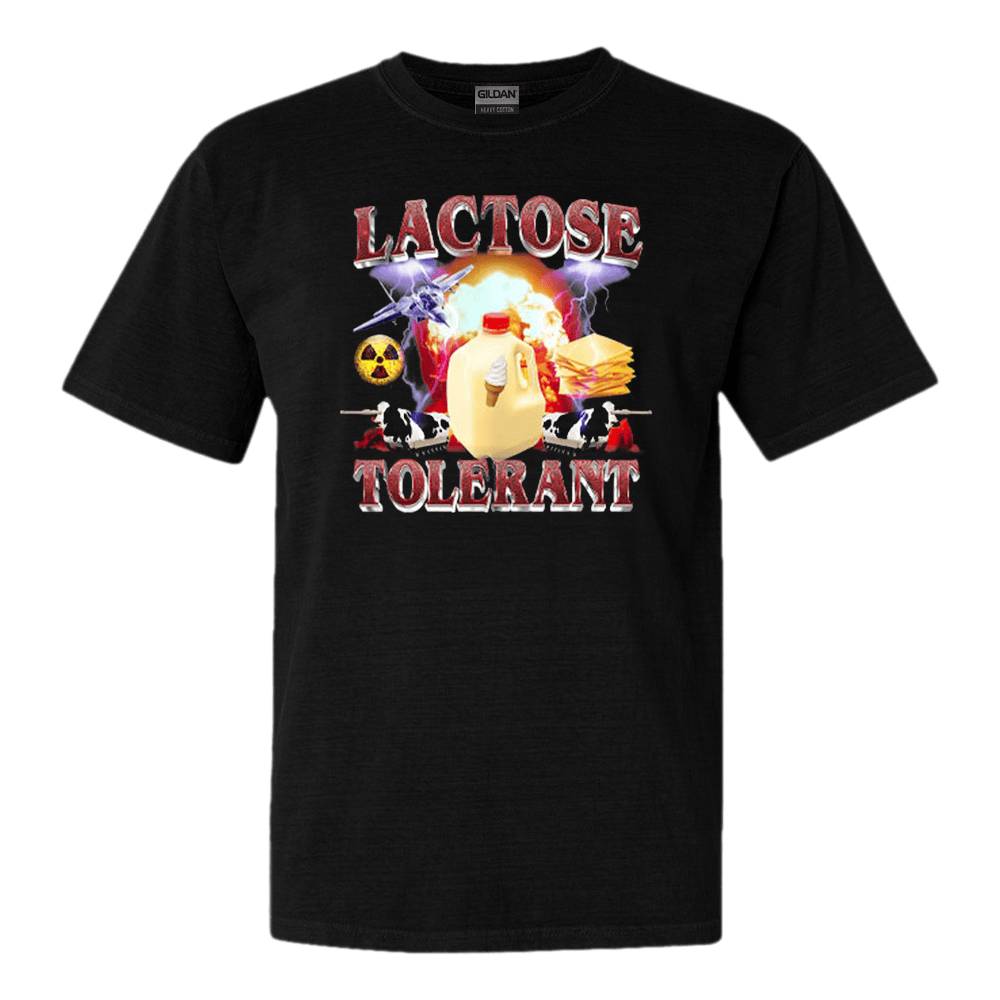 Lactose Tolerant TShirt Funny Adults Shirt Christmas Gift for Him