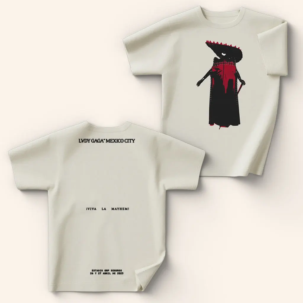 Lady Gaga Mayhem Tour Merch 2025 Concert CDMX TShirt Fans Gift Ideas 2