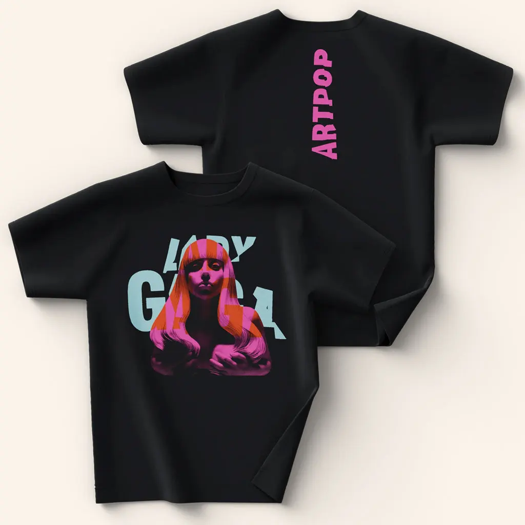 Lady Gaga Mayhem Tour Merch 2025 Concert Shirt ARTPOP Photo Warp TShirt Gifts For Daughter