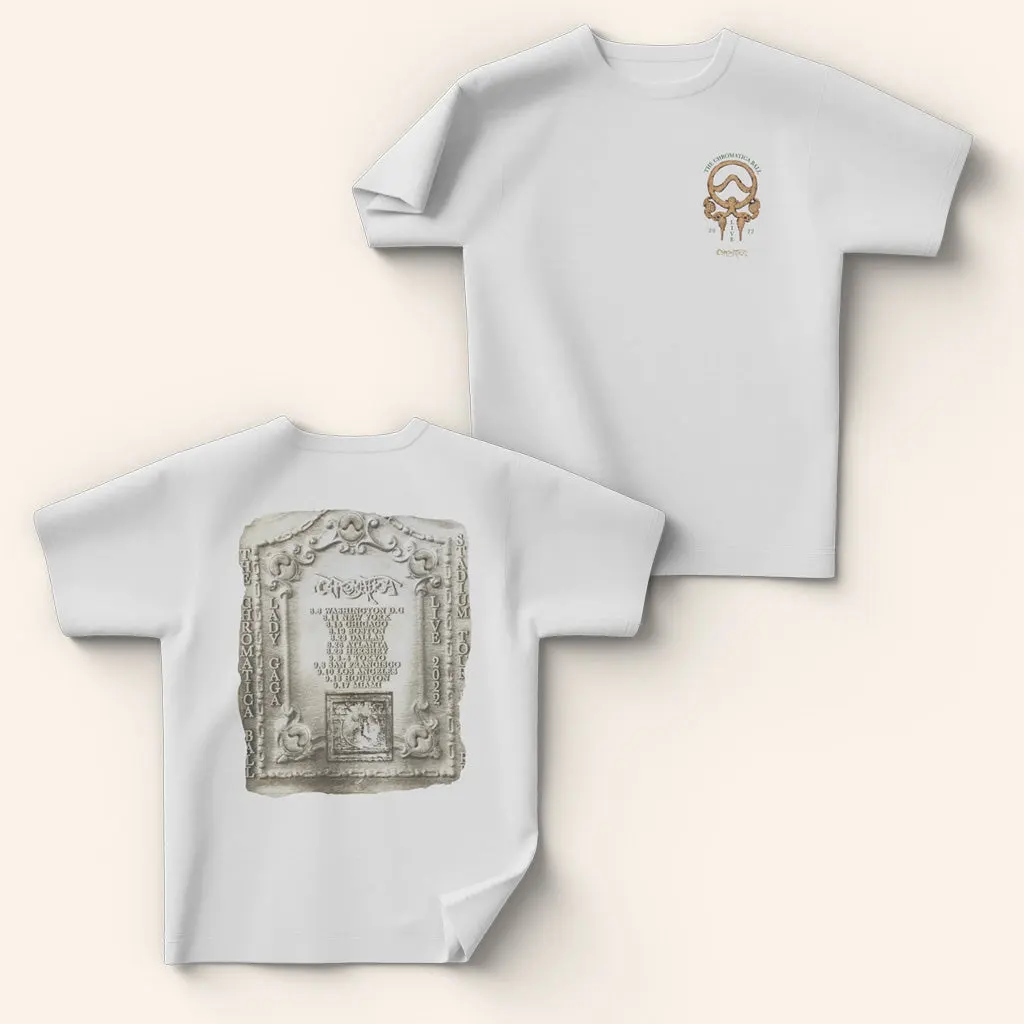 Lady Gaga Mayhem Tour Merch 2025 Concert Shirt Relief TShirt Best Gifts For Friends