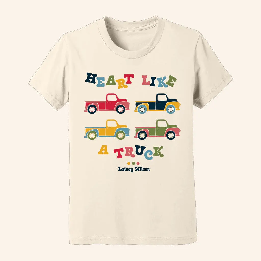 Lainey Wilson Merch Tour 2025 Heart Like A Truck TShirt Gifts For Music Fans