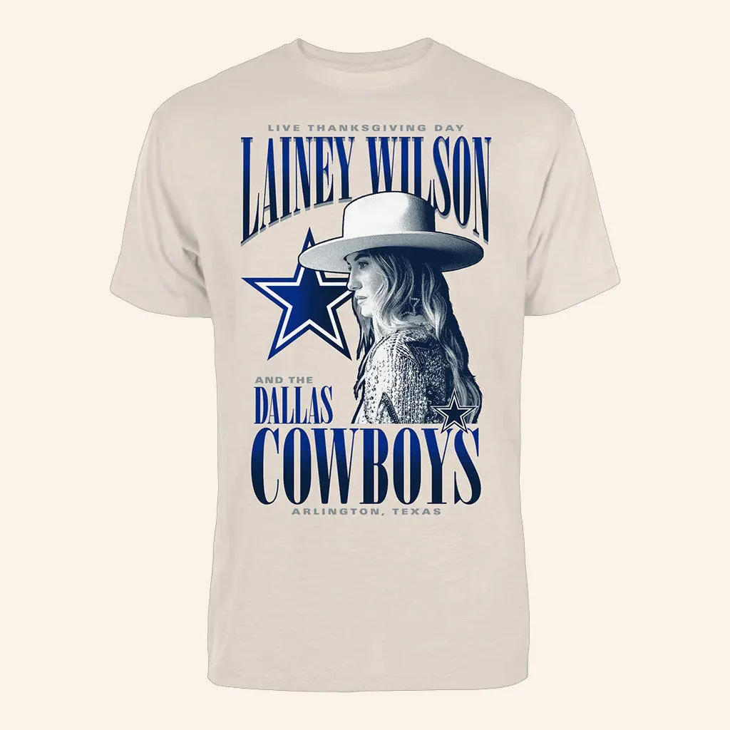 Lainey Wilson Merch Tour 2025 White Cowboys TShirt Gifts For Girlfriend