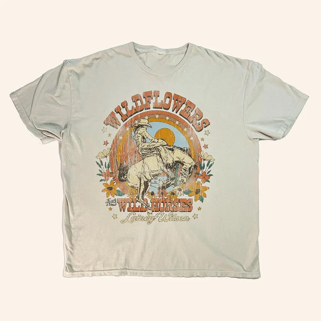 Lainey Wilson Merch Tour 2025 Wildflowers TShirt Best Gifts For Girlfriend