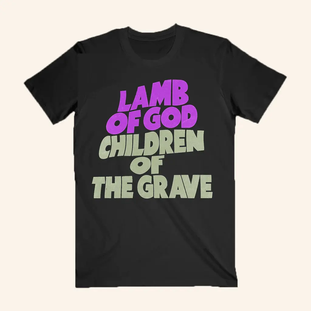 Lamb Of God Merch Children Of The Grave TShirt Best Gifts For Father