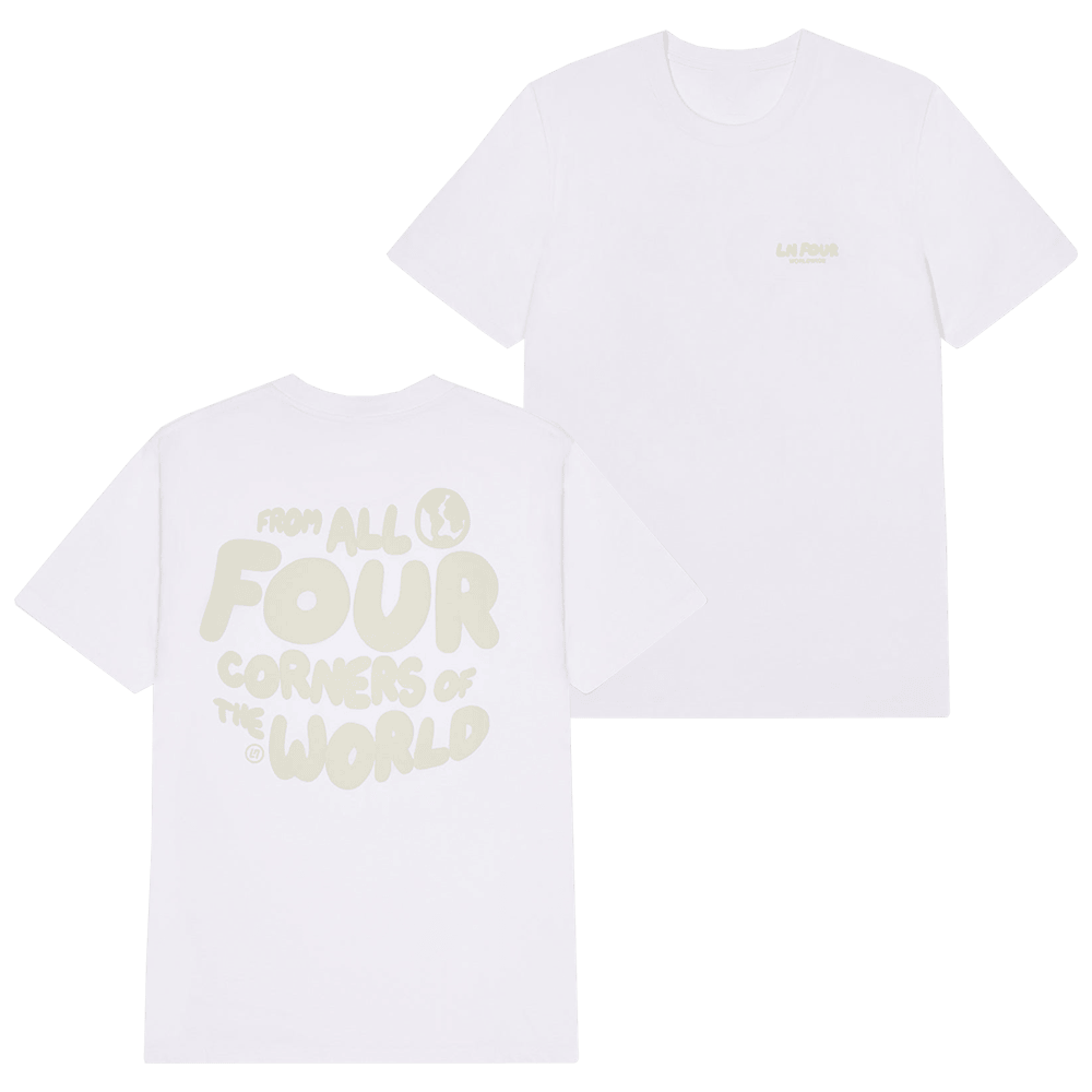 Lando Norris Merch Four Corners Of The World TShirt Gifts For Fathers Day Ideas