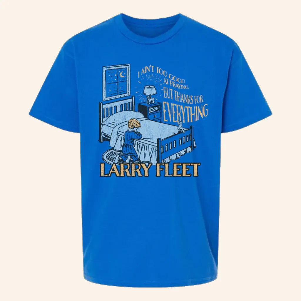 Larry Fleet Merch Tour 2025 Boys Prayer TShirt Gifts For Music Lovers