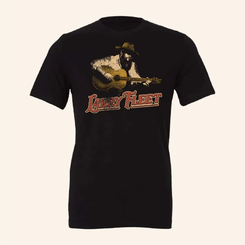 Larry Fleet Merch Tour 2025 Working Photo TShirt Gifts Gifts For Womens