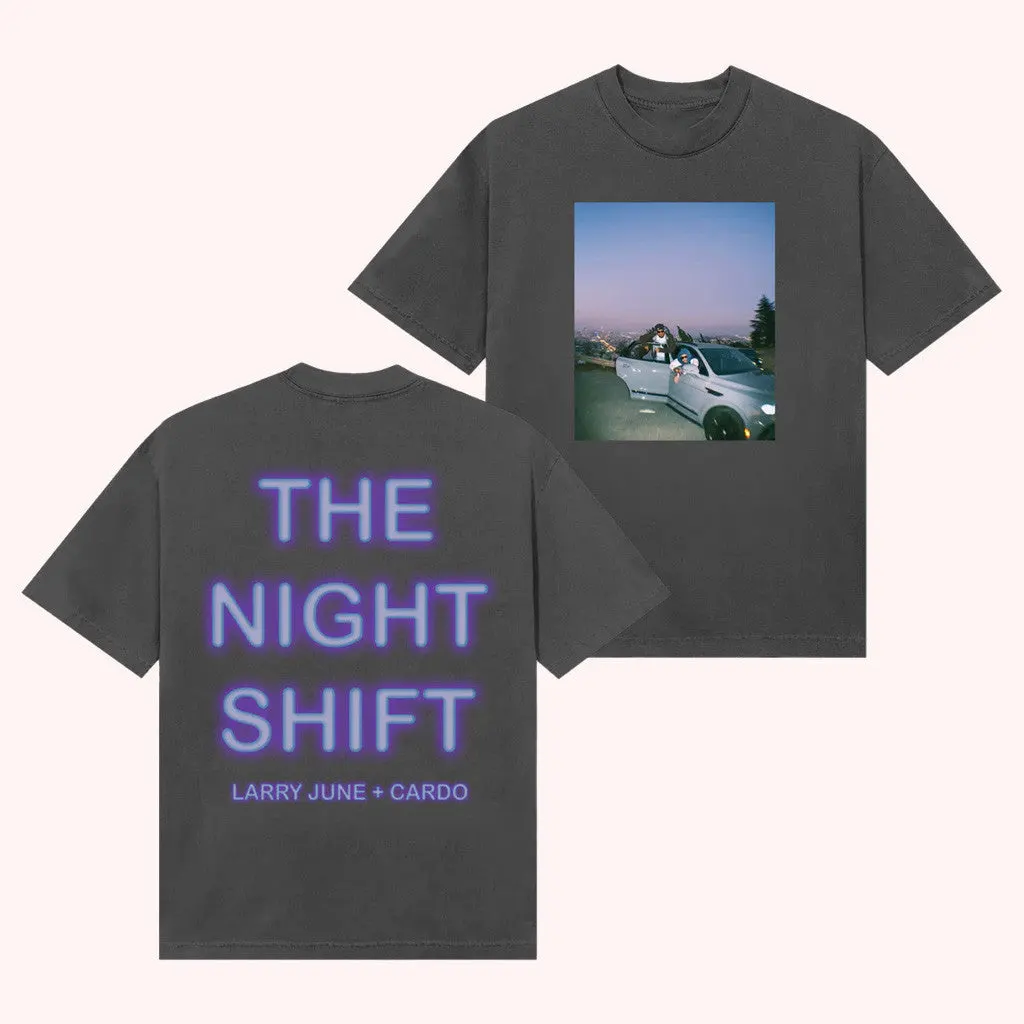 Larry June Merch The Night Shift Photo TShirt Presents For Him
