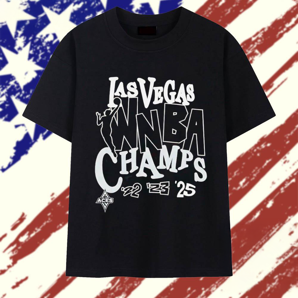 Las Vegas Aces 3 time WNBA Champions 2025 T Shirt