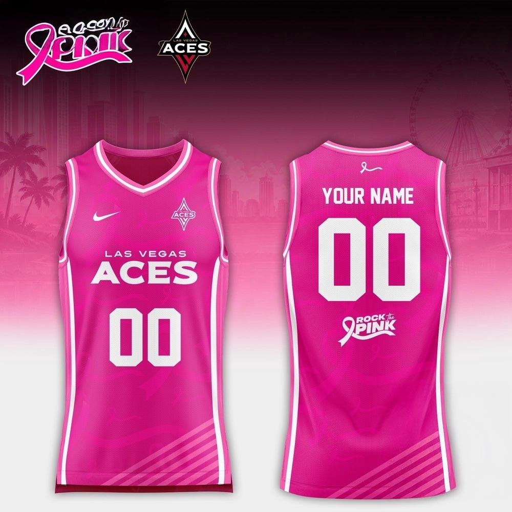 Las Vegas Aces Rock the Pink Night 2026 Basketball Jersey Limited Edition Awareness Apparel 2 - Unicasport Las Vegas Aces Rock the Pink Night 2026 Basketball Jersey Limited Edition Awareness Apparel