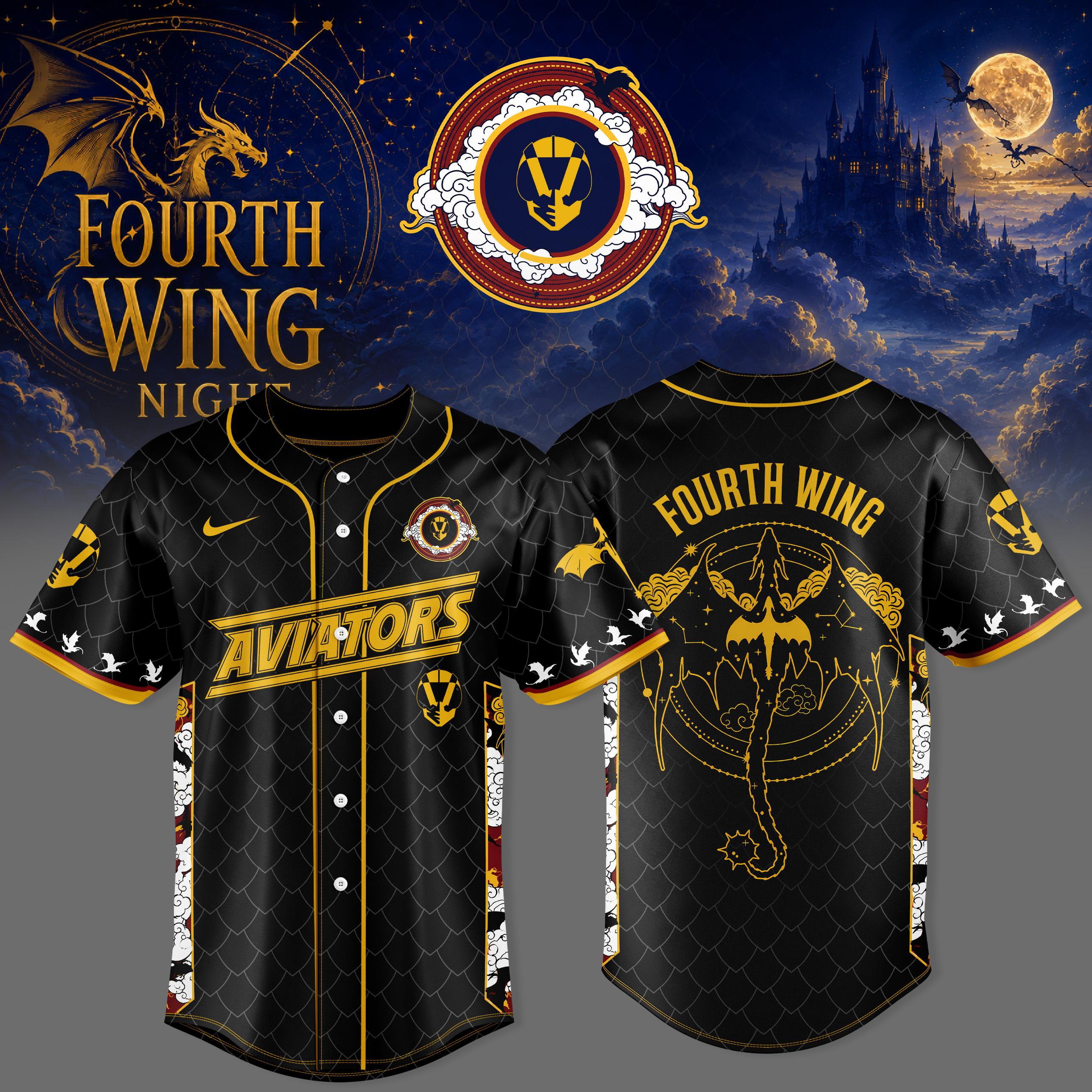 Las Vegas Aviators Fourth Wing Night 2026 Baseball Jersey Collection