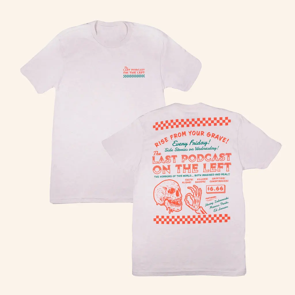 Last Podcast Merch Last Pizza On The Left TShirt Gifts For Fans