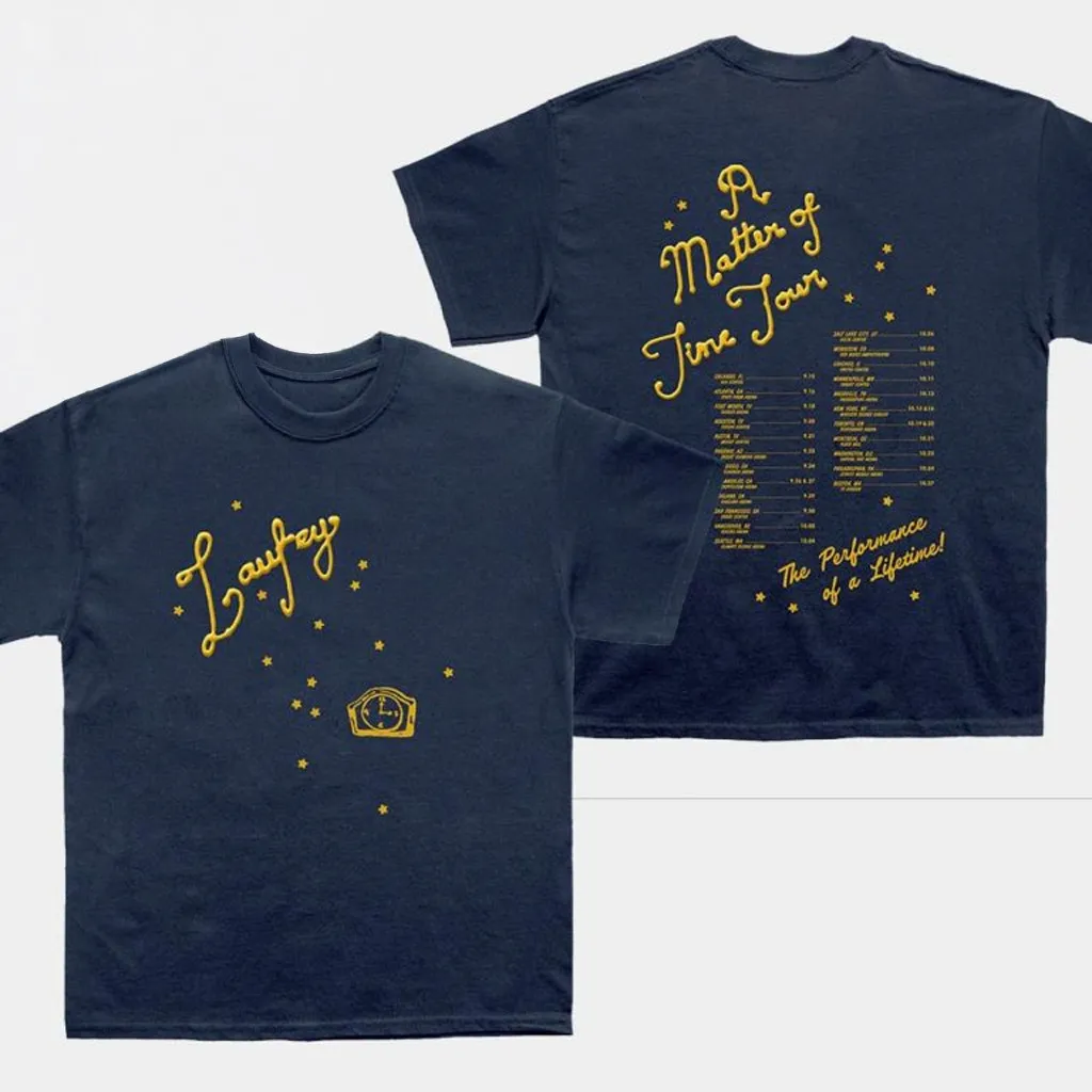 Laufey Merch A Matter Of Time Tour Dates 2025 TShirt Cool Gifts For Music Lovers