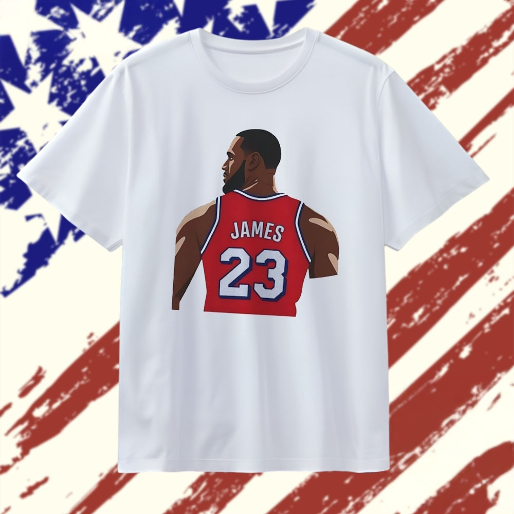LeBron James 23 Philadelphia 76ers NBA Basketball Graphic T Shirt