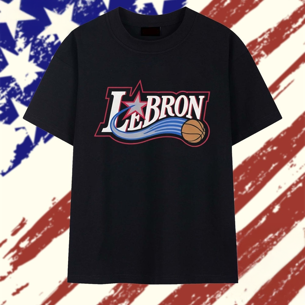 LeBron James Basketball Star Logo NBA TShirt