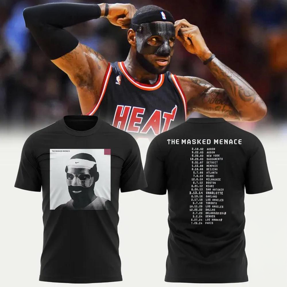 Lebron James Masked Menace 2026 Limited Edition T Shirt
