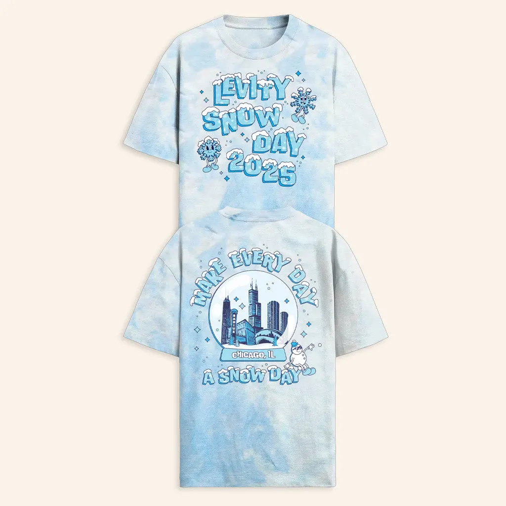 Levity Merch Levity Snow Day 2025 Tie Dye TShirt Best Gifts For Wife