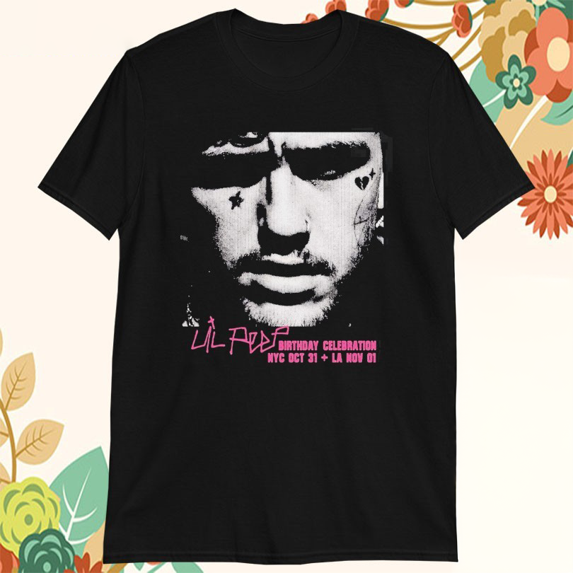 Lil Peep Birthday Celebration 2025 In New York City On October 31 And Los Angeles On November 11 TShirts