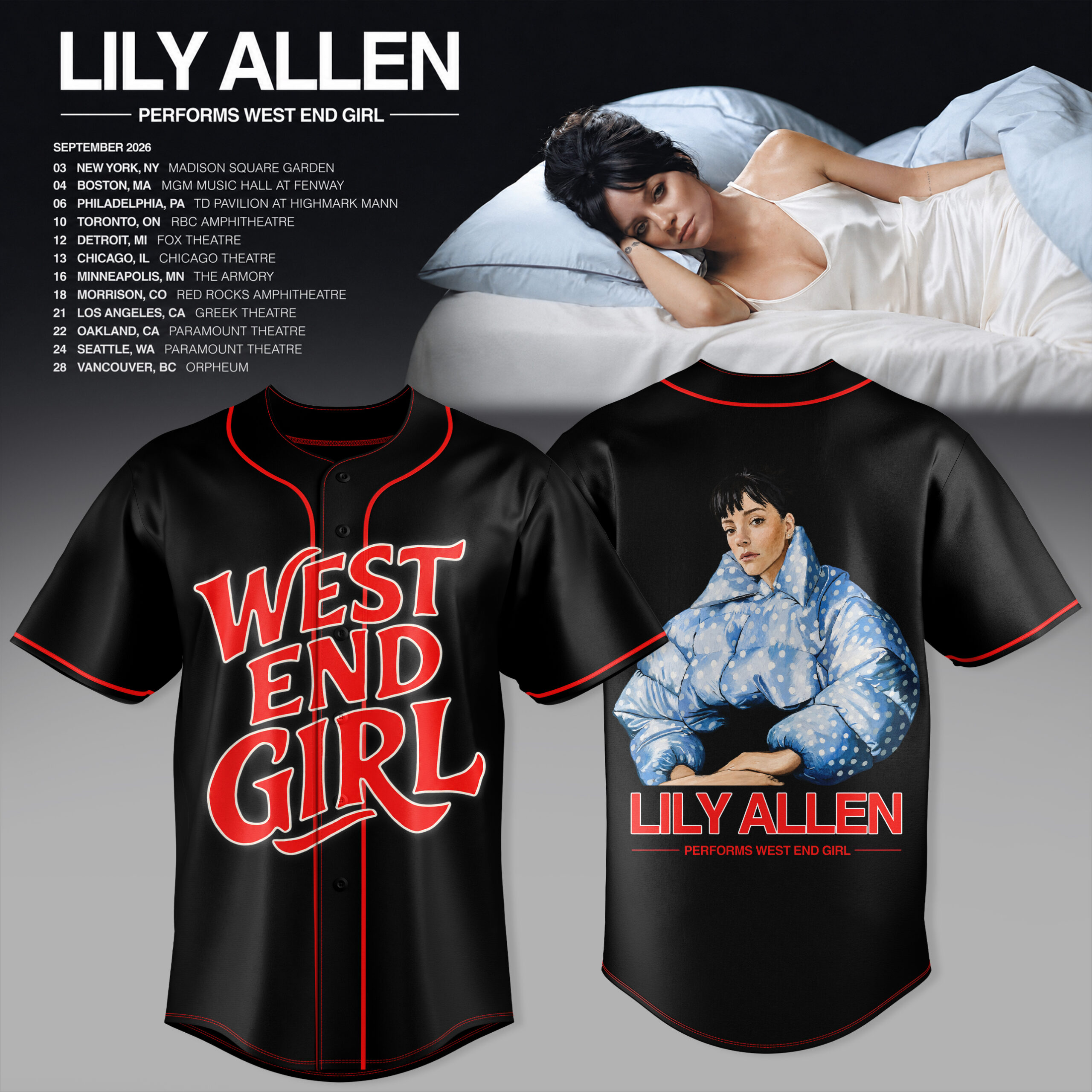 Lily Allen West End Girl Collection Premium Sports Jersey