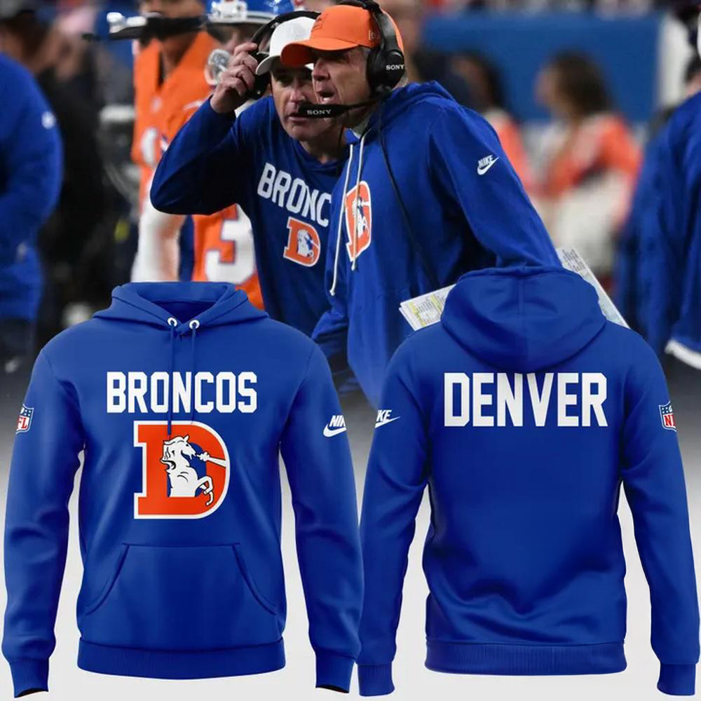 Limited Edition Denver Broncos Throwback 2025 Hoodie
