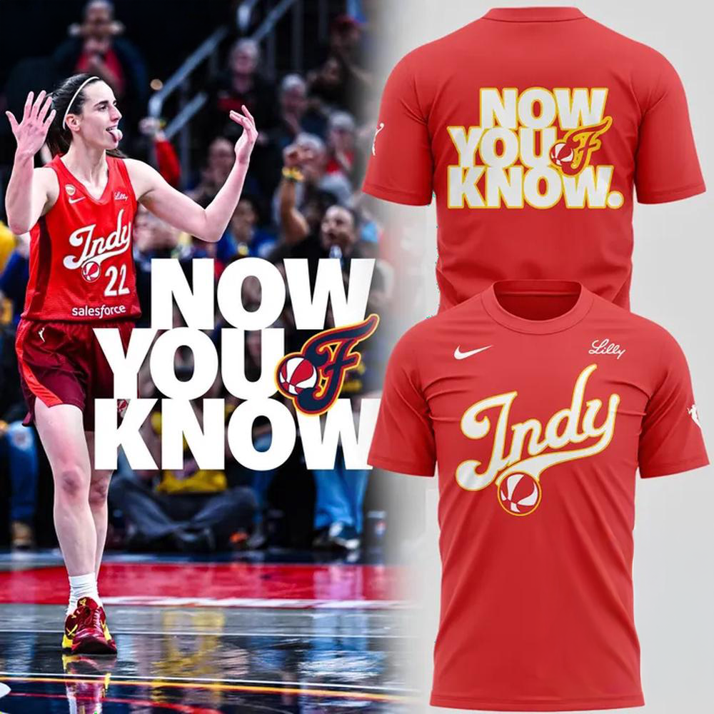 Limited Edition Indiana Fever Now You Know 2026 3D Shirt