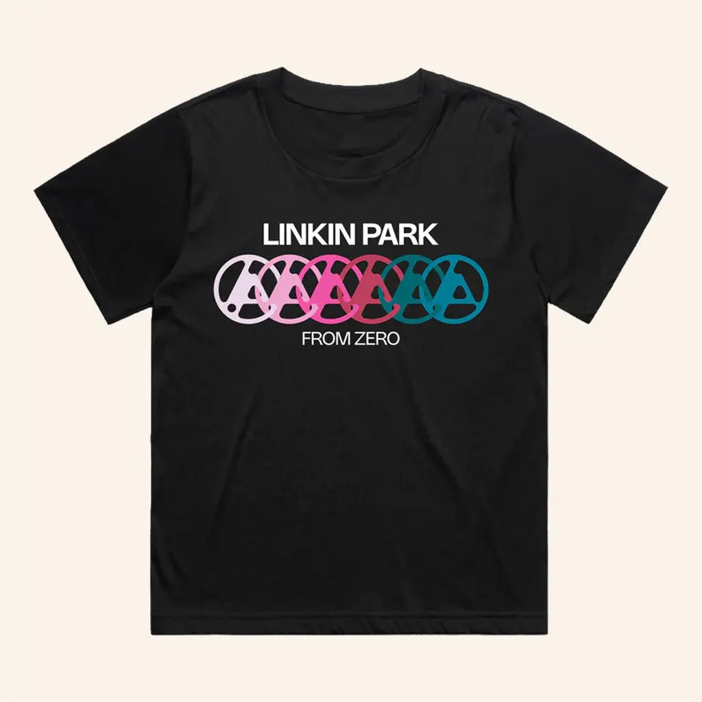 Linkin Park Merch From Zero 2025 Tour Six Members Black TShirt Presents For Music Lovers