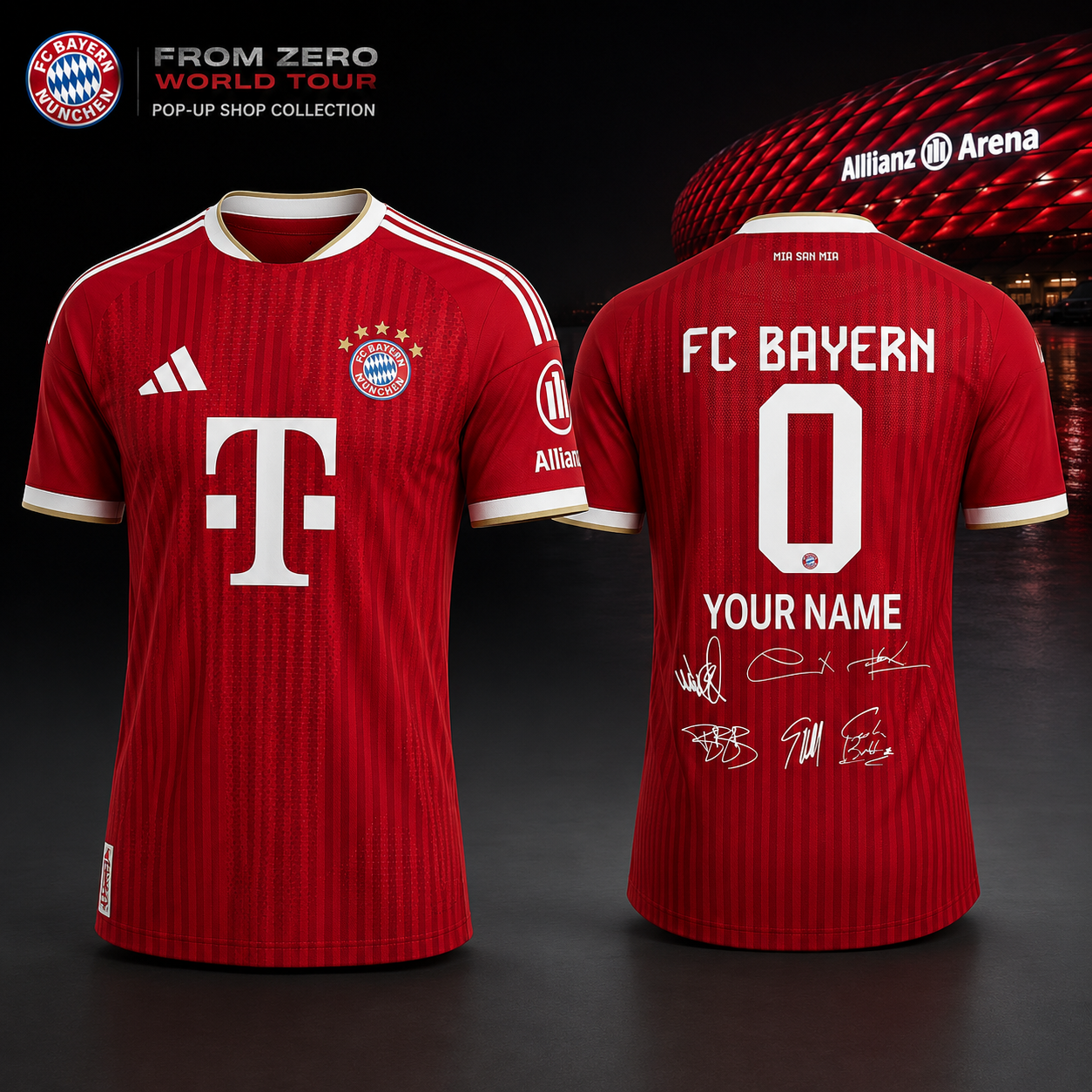Linkin Park x FC Bayern MÃ¼nchen Official Baseball Jersey Fan Edition