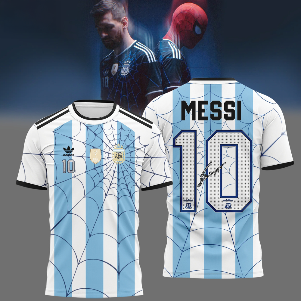 Lionel Messi x Spider Man Collector Edition Graphic T Shirt
