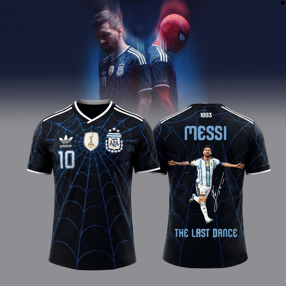 Lionel Messi x Spider Man The Last Dance Premium Baseball Jersey Collection