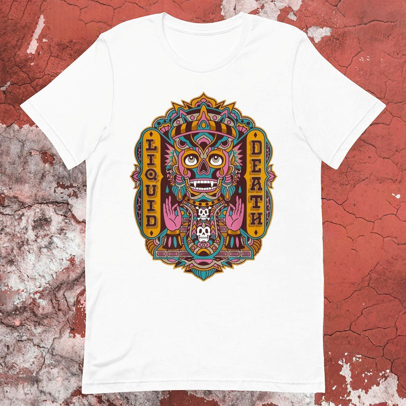 Liquid Death Doom Raider Tshirts