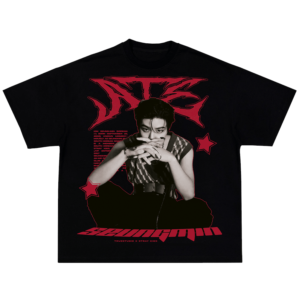 Live Nation Stray Kids Merch Kim Seungmin TShirt Stray Kids Tour Merch Mothers Day Gifts