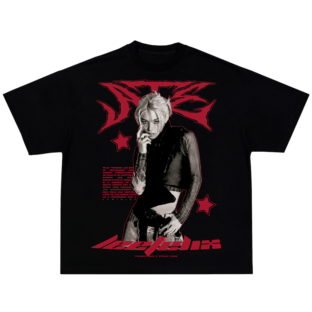 Live Nation Stray Kids Merch Lee Felix TShirt Stray Kids Tour Merch Mothers Day Fathers Day Gift for Him