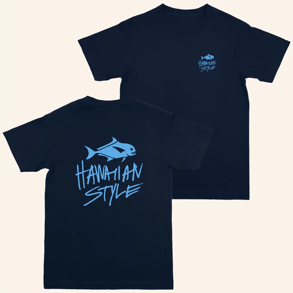 Local Motion Hawaii Merch Hawaiian Style Simple Fish TShirt Gifts For Wife