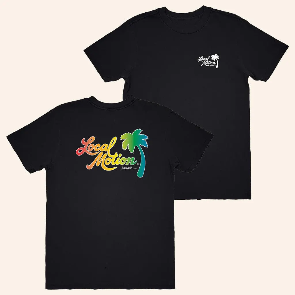 Local Motion Merch Original Rainbow Logo Vintage TShirt Gifts For Besties