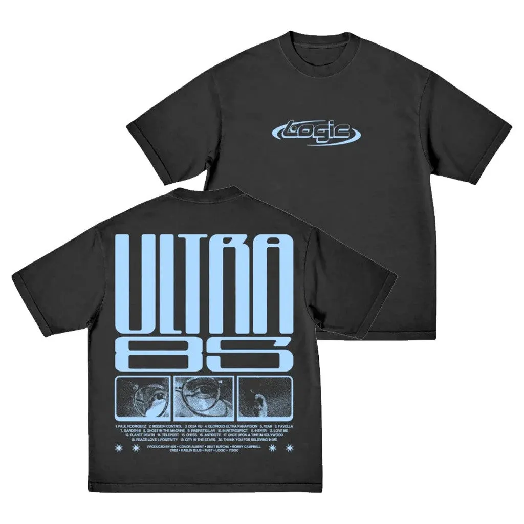 Logic Merch Ultra 85 Tracklist TShirt Presents For Boyfriend