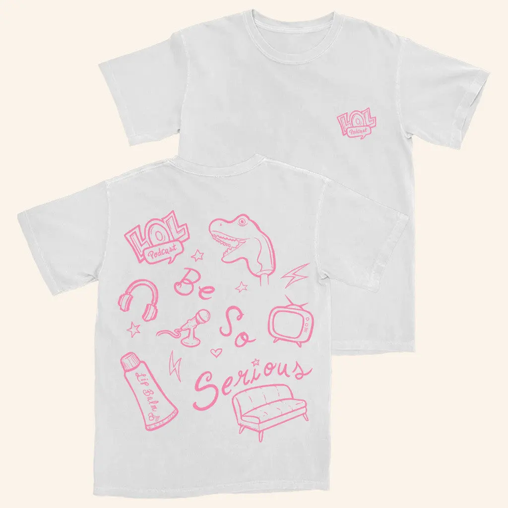 Lol Podcast Merch Sketch TShirt Best Gifts For Friends