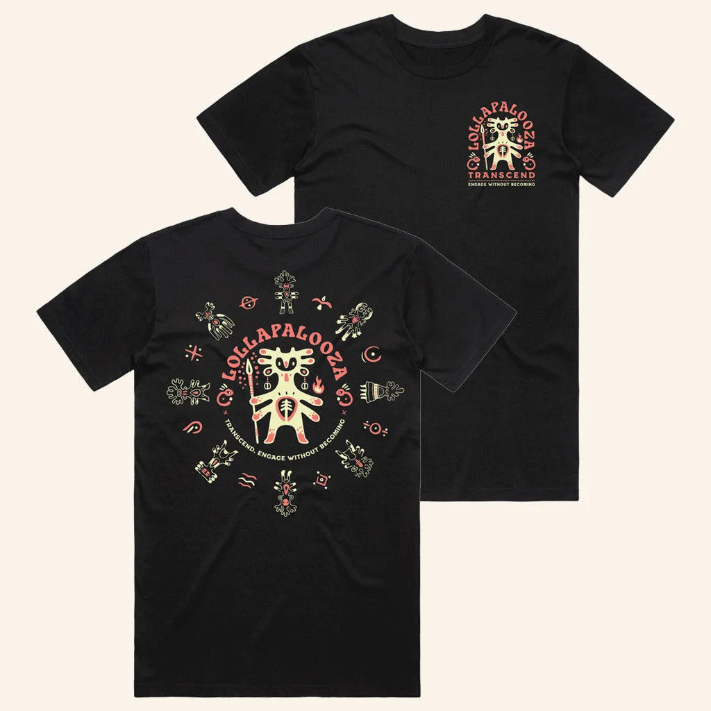 Lollapalooza Merch Artist 2025 Perrys Black TShirt Best Gifts For Husband