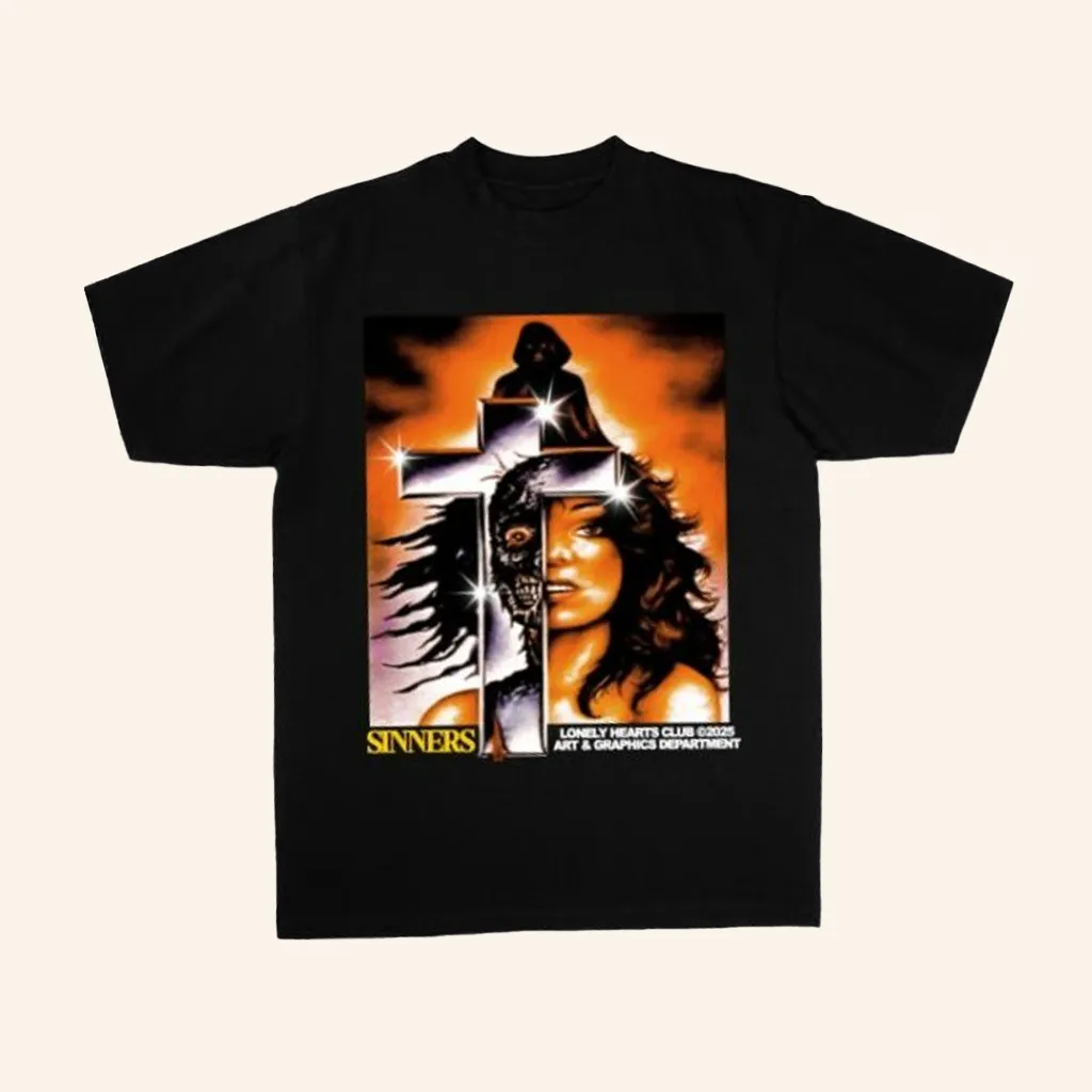 Lonely Hearts Club Merch Sinners TShirt Best Christmas Gifts For Wife