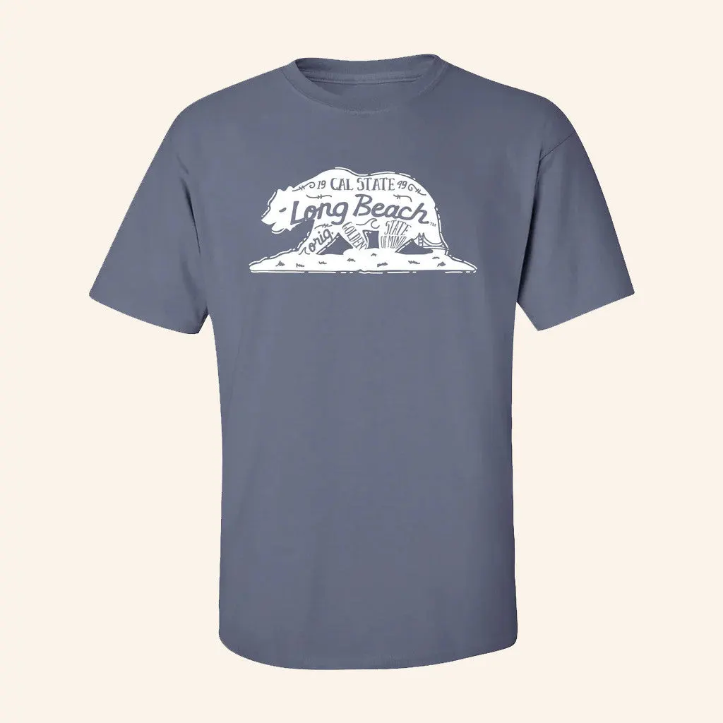 Long Beach State Merch Of The Month Bear TShirt Best Gifts For Husband