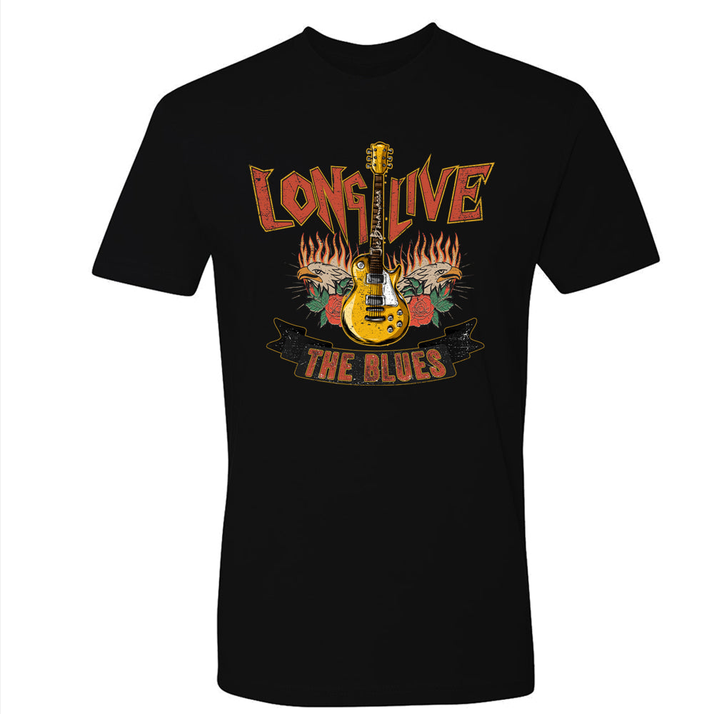 Long Live the Blues T-Shirt Unisex Retro Music Streetwear Gift for Everyone